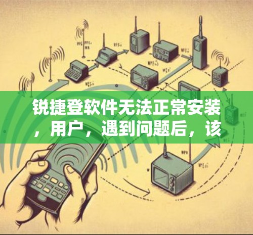 锐捷登软件无法正常安装，用户，遇到问题后，该怎么做？