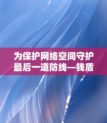 为保护网络空间守护最后一道防线—钱盾VPN功能解析 为保护网络空间守护最后一道防线—钱盾VPN功能解析
