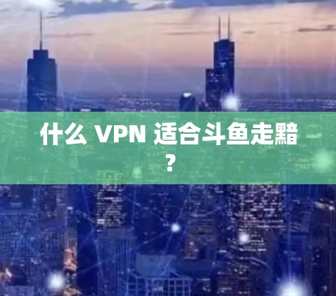 什么 VPN 适合斗鱼走黯? 什么 VPN 适合斗鱼走黯?