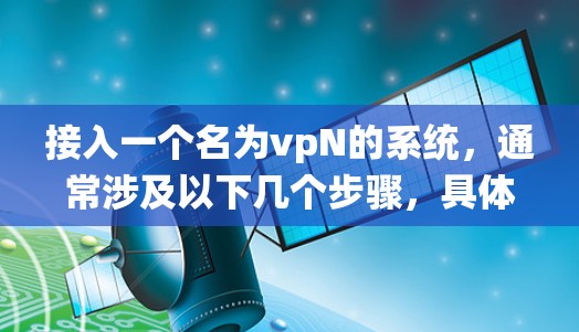 接入一个名为vpN的系统，通常涉及以下几个步骤，具体取决于平台和功能