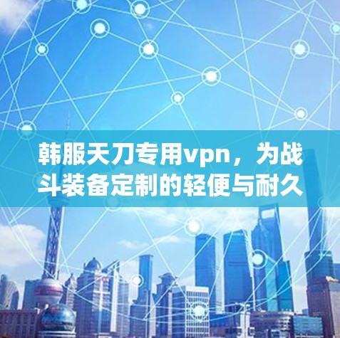 韩服天刀专用vpn，为战斗装备定制的轻便与耐久