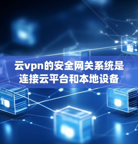 云vpn的安全网关系统是连接云平台和本地设备进行数据传输和加密处理的中间步骤，确保用户数据在传输过程中得到加密和安全处理。以下是对该系统的详细了解