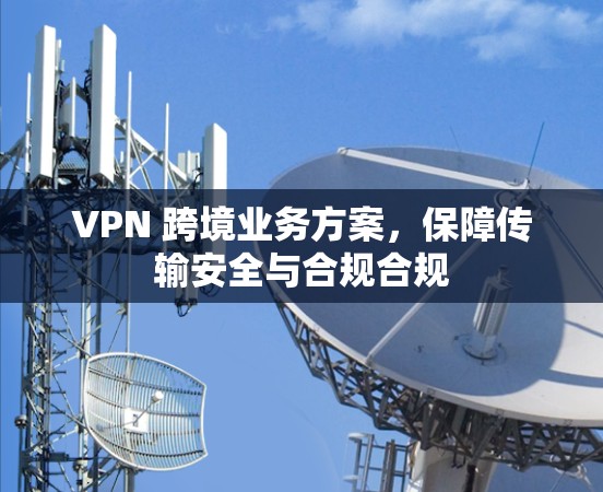 VPN 跨境业务方案，保障传输安全与合规合规
