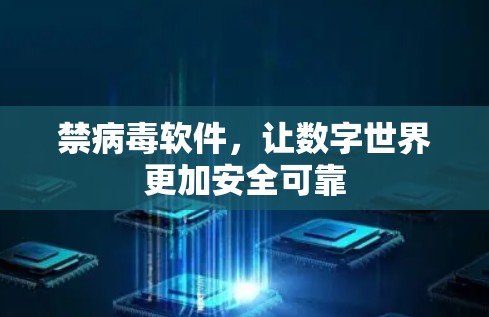 禁病毒软件，让数字世界更加安全可靠
