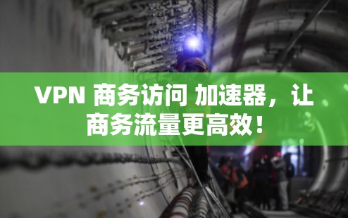 VPN 商务访问 加速器，让商务流量更高效！